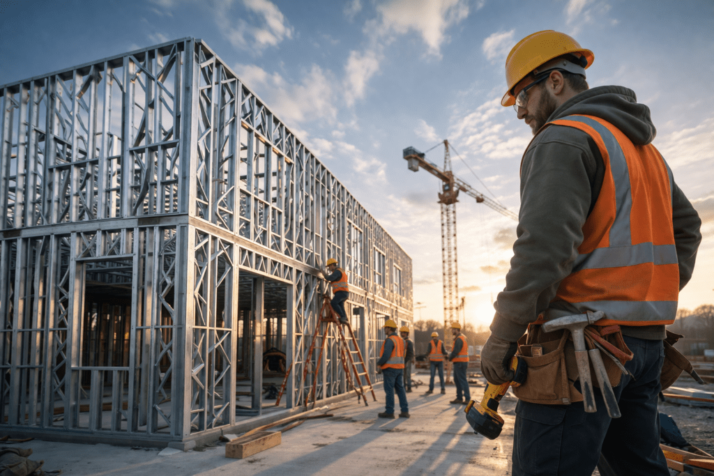 Labour Shortage in Construction: Can Cold-Formed Steel Solve the Problem?